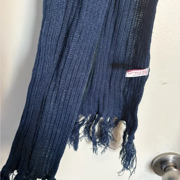 Vintage Y2K Minimal skinny scarf spring fall - Picture 2 of 5